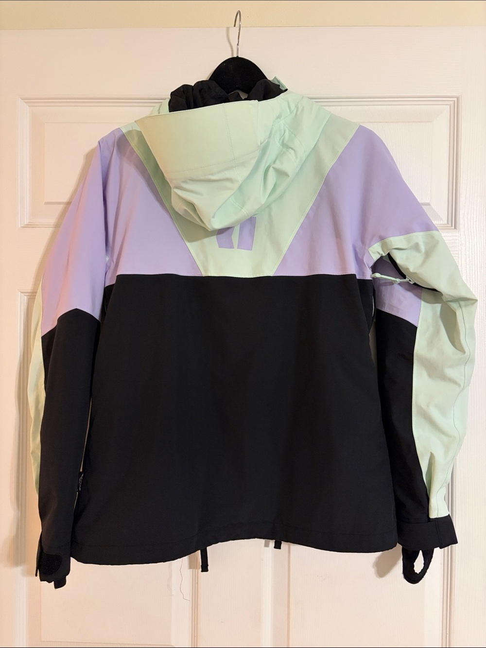 Armada Kindle Ski Jacket Women’s MegaRex Colorblock Pastel Purple Mint Black - Picture 6 of 9